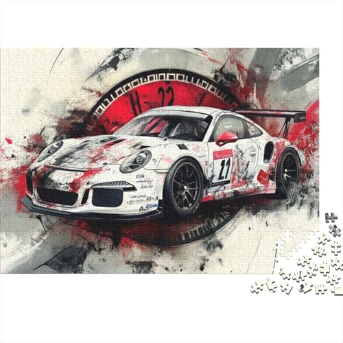 Supercar Puzzle, 1000 Teile Puzzle, Erwachsene Puzzle, Einzigartiges Puzzle, Familienpuzzle, Denkspiel 1000pcs (75x50cm) von CPXSEMAZA