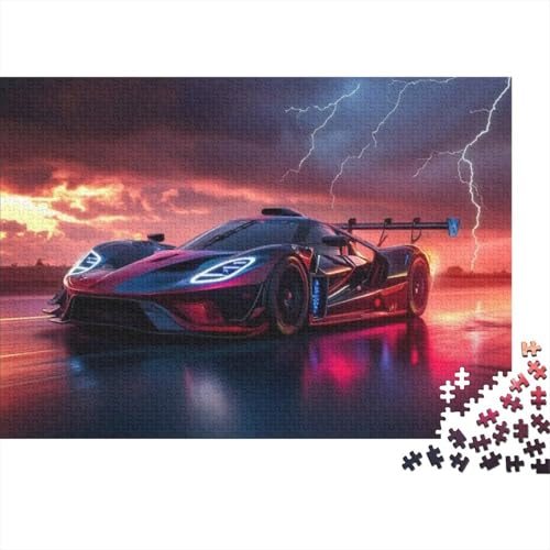 Supercar Puzzle, 1000 Teile Puzzle, Erwachsene Puzzle, Einzigartiges Puzzle, Familienpuzzle, Denkspiel 1000pcs (75x50cm) von CPXSEMAZA