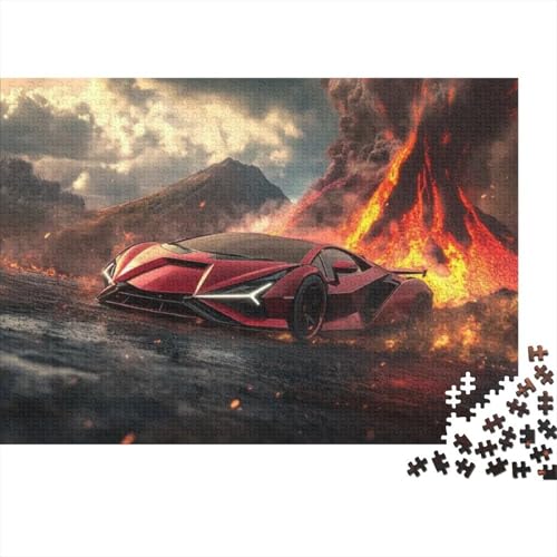 Supercar Puzzle, 300 Teile Puzzle, Erwachsene Puzzle, Einzigartiges Puzzle, Familienpuzzle, Denkspiel 300pcs (40x28cm) von CPXSEMAZA