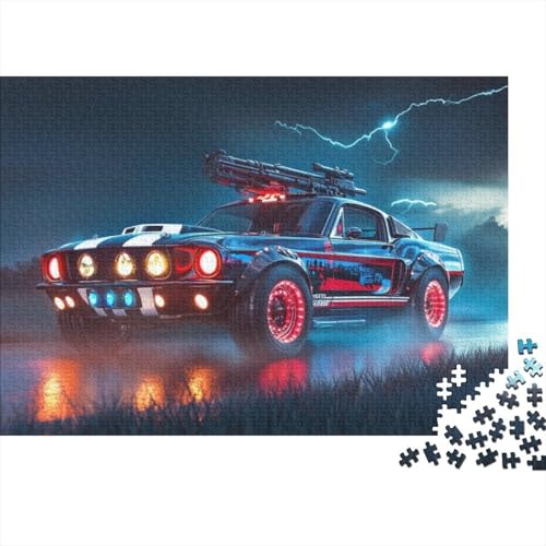 Supercar Puzzle, 300 Teile Puzzle, Erwachsene Puzzle, Einzigartiges Puzzle, Familienpuzzle, Denkspiel 300pcs (40x28cm) von CPXSEMAZA