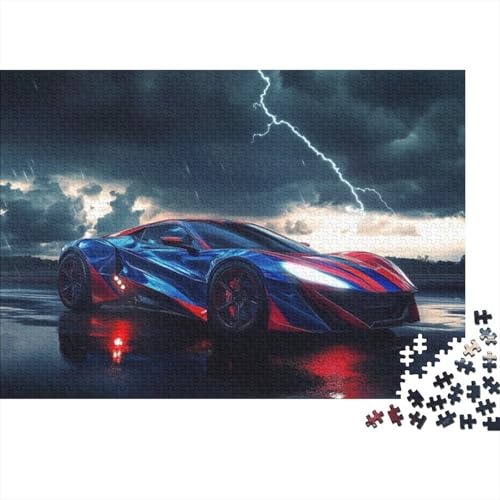 Supercar Puzzles Für Erwachsene 500-teiliges Puzzle Für Erwachsene Anspruchsvolles Spiel 500pcs (52x38cm) von CPXSEMAZA