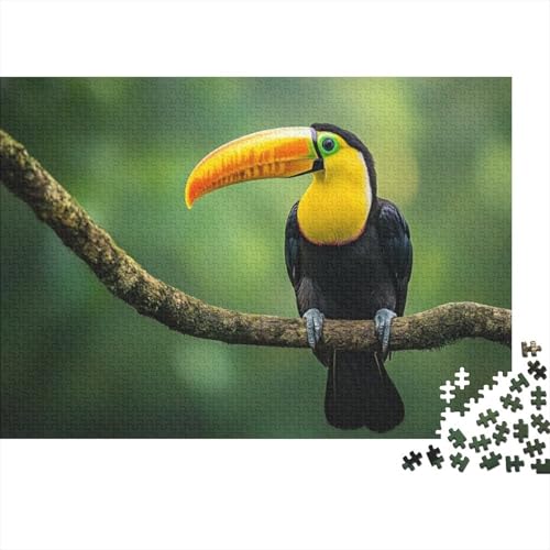 Toucan Puzzles Für Erwachsene Für Erwachsene, 1000-teiliges Puzzle, 1000-teiliges Puzzle, Einzigartige Heimdekoration Und Geschenke, 1000-teiliges Puzzle, Spielzeug Und Spiele 1000pcs (75x50cm) von CPXSEMAZA