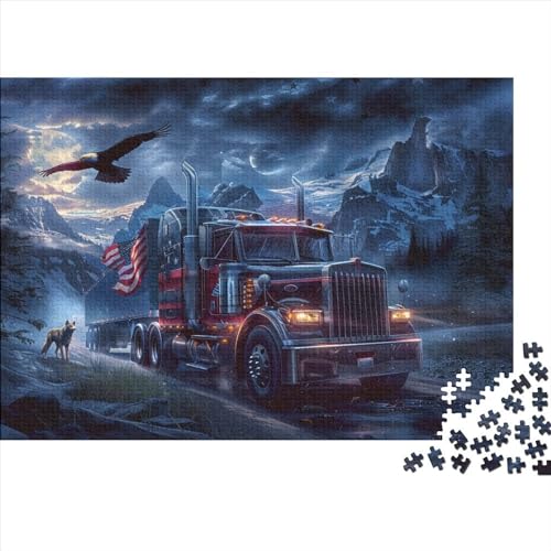 Truck Verrücktes, Farbenfrohes 300-teiliges Puzzlespiel Für Erwachsene 300pcs (40x28cm) von CPXSEMAZA