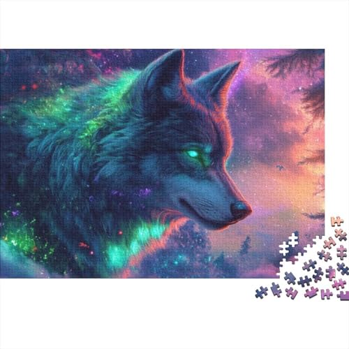 Wolf Puzzles 300 Teile Für Erwachsene Puzzles Für Erwachsene 300 Teile Puzzle Lernspiele Heimdekoration Puzzle 300pcs (40x28cm) von CPXSEMAZA