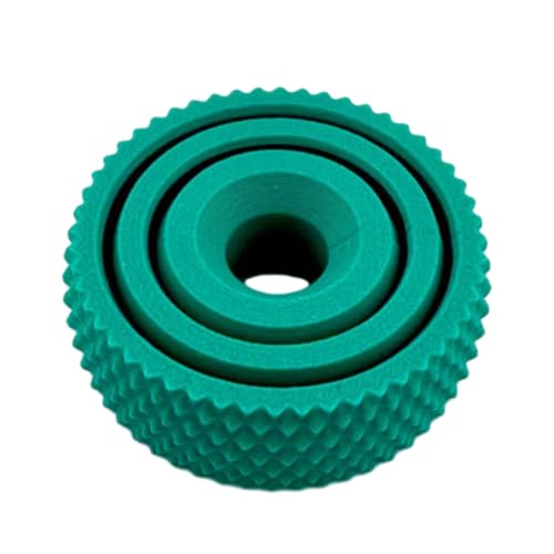 3D-Rotationsball-Spielzeug, lustiger 3D-Spinner-Ball mit unendlichem Flip, Finger-Gyro-Spielzeug zur Linderung von Angstzuständen, rotierender Ball als Schreibtischspielzeug, Zappelball (Green) von CQSVUJ