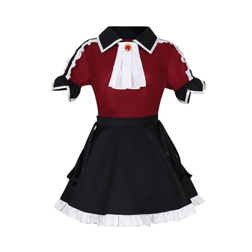 CR ROLECOS Anime Oshi No Ko Cosplay Arima Kana Cosplay Kostüm Arima Kana Tanzkostüm Kleid Uniform Anzug Halloween Party XL von CR ROLECOS