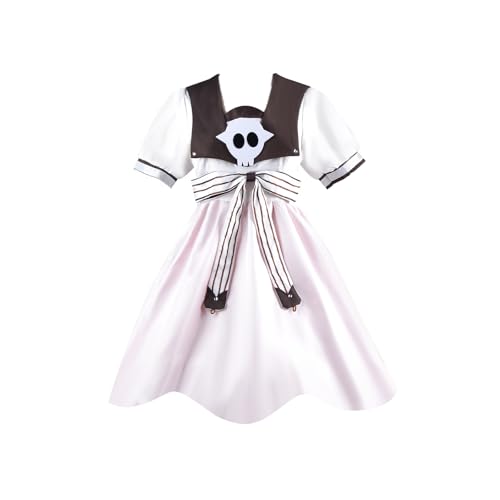 CR ROLECOS Anime Toilet-Bound Hanako Kun Cosplay Yahiro Nene Cosplay Cute Kleid Anzüge Uniform mit Perücke Yahiro Nene Kostüm Outfit Halloween Party Karneval M von CR ROLECOS