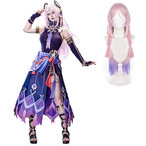 CR ROLECOS Citlali Kostüm Spiel Genshin Cosplay Komplettes Set Frauen Cosplay Kleid mit Perücke Halloween Party XL CR ROLECOS Citlali Kostüm Spiel Genshin Cosplay Komplettes Set Frauen Cosplay Kleid mit Perücke Halloween Party XL von CR ROLECOS