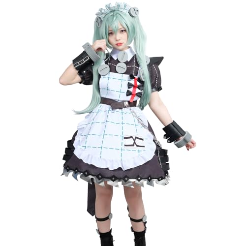 CR ROLECOS Corin Wickes Cosplay Kostüm Spiel Cosplay Corin Wickes Verkleidung Dienstmädchen Kleider Uniform Halloween Karneval Party L von CR ROLECOS