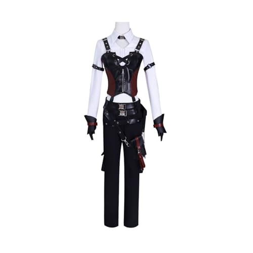 CR ROLECOS Love and Deepspace Cosplay Miss Hunter Cosplay Kostüm Outfit Spielfigur Miss Hunter Dress Up Anzug Halloween Karneval S von CR ROLECOS