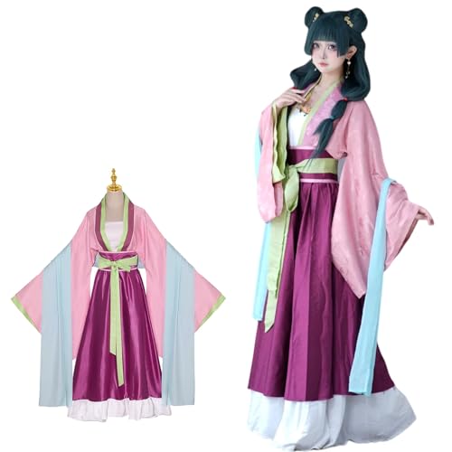 CR ROLECOS Maomao Cosplay Kostüm Damen Anime Apothecary Diaries Apotheker Mao Mao Fee Komplett Outfit Kleider Full Set Halloween Karneval Party Anzug S von CR ROLECOS