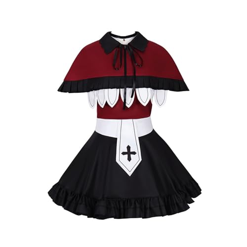 CR ROLECOS Oshi no Ko Anime Cosplay Hoshino Rubi Cosplay Outfit Hoshino Rubi Tanzkostüm Kleid Uniform Anzug Halloween Party Karneval Kostüm L von CR ROLECOS