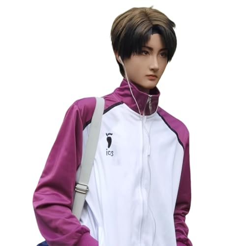 CR ROLECOS washijou tanji cosplay Shiratorizawa School High School cosplay Ushijima Wakatoshi kostüm Erwachsene Volleyball Club Jersey Uniform S von CR ROLECOS