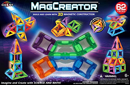 Cra-Z-Art Magcreator Set (62-teilig) von CRA-Z-ART