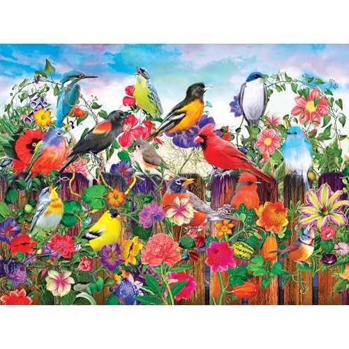 Premium Jigsaw Puzzle 550 Pieces 18"X 24"-Birds and Blooms von CRA-Z-ART