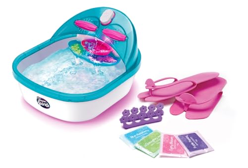 Shimmer N Sparkle 6in1 Real Foot Massaging pedicure spa - colour-changing massaging, relaxing, cascading spa toy for kids. von CRA-Z-ART