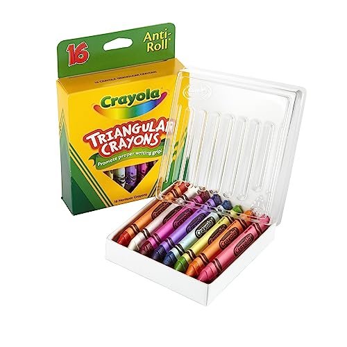 16 Pack CRAYOLA LLC FORMERLY BINNEY & SMITH CRAYOLA TRIANGULAR CRAYONS 16 COUNT von CRAYOLA