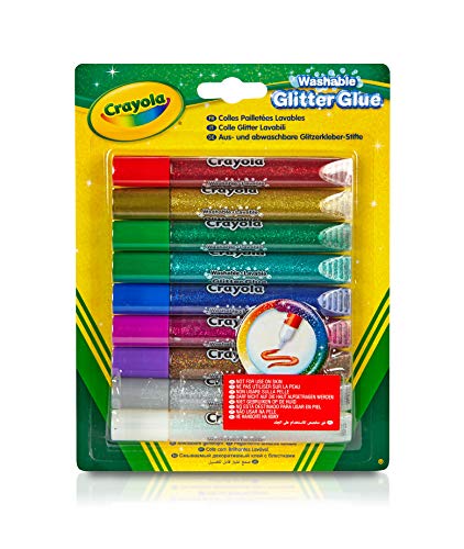 CRAYOLA 03.3542.199-9 Glitzerkleber-Stifte von CRAYOLA