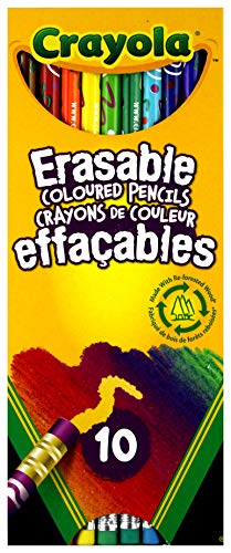 CRAYOLA 03.3635DM - 10 Radier-Weg Buntstifte von CRAYOLA