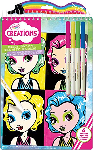 CRAYOLA 26210 - Creations Set Kunst und Samt, mehrfarbig von CRAYOLA