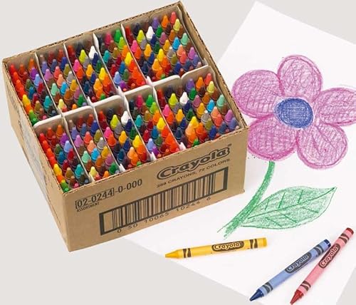 CRAYOLA – 288 Wachsmalstifte, Crayons, Klassenpaket, Schulbedarf, Kreative Kinder Aktivitäten, Kinderspielzeug ab 3 Jahre CRAYOLA – 288 Wachsmalstifte, Crayons, Klassenpaket, Schulbedarf, Kreative Kinder Aktivitäten, Kinderspielzeug ab 3 Jahre von CRAYOLA