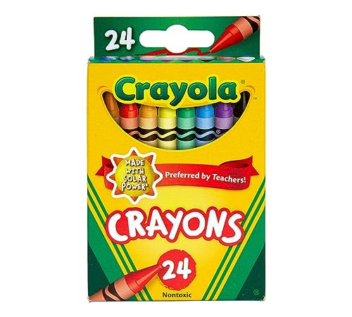 CRAYOLA 52-3024 Regular Crayon Regular Crayon 24 Pack, (16018) von CRAYOLA