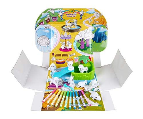 CRAYOLA 74-7430-E-000 Washimals Peculiar Zoo Spielset, S von CRAYOLA