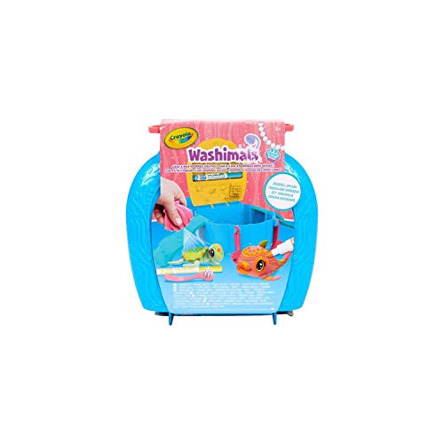 Crayola Washimals - Oceans Pets Muschel-Set, zum Bemalen und Baden der Jungtiere, Spiel und Geschenk für Kinder, ab 3 Jahren von CRAYOLA