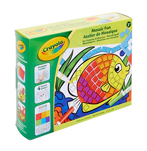 CRAYOLA A1901653 256274 Mosaik-Spaß, bunt von CRAYOLA