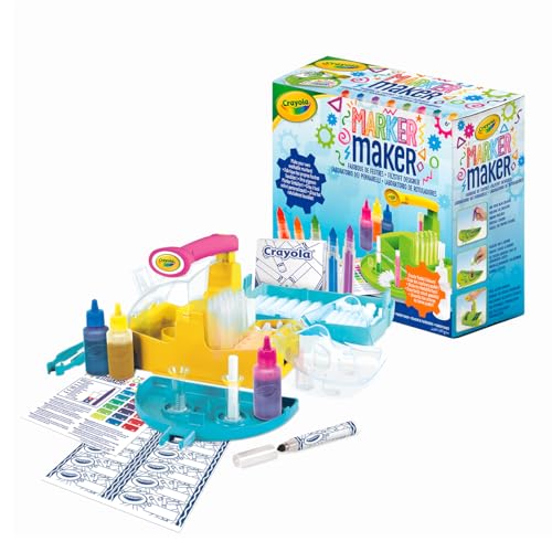 CRAYOLA - Labor für Buntstifte, Kreative Aktivität und Geschenk für Kinder, Marker Maker, International Version, 25-5960 von CRAYOLA