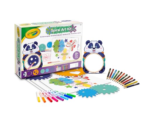 CRAYOLA - Spiralkunst-Set, Kreative Beschäftigung für Kinder, ab 5 Jahren, 04-2948 von CRAYOLA