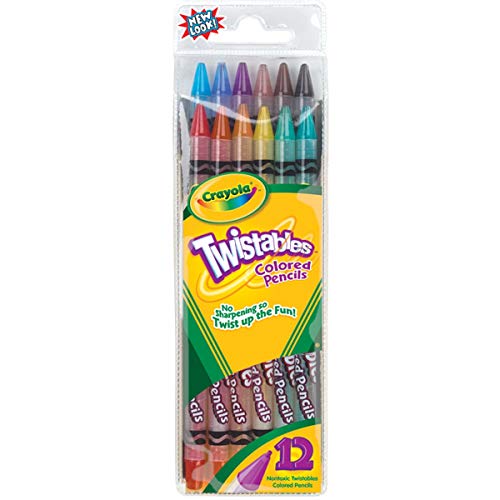 CRAYOLA TWISTABLES 12 CT COLORED von CRAYOLA