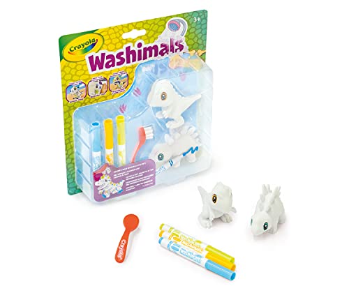 CRAYOLA - Washimals Pets, Dinosaurier-Nachfüllset, Spiel und Geschenk für Kinder, ab 3 Jahren, 74-7513 von CRAYOLA