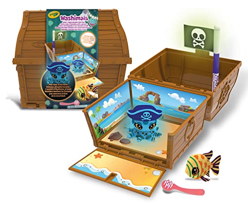 CRAYOLA Washimals Ocean Glow Pets - Scrigno del Tesoro von CRAYOLA