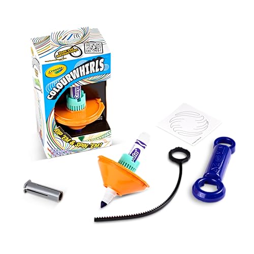 CRAYOLA - ColourWhirls, das Farbkreiselspiel, Set mit 1 Kreisel, sortierte Farben, Herausforderungen für Familie und Freunde, Spiel und kreatives Geschenk für Kinder, ab 6 Jahren, 74-7649 CRAYOLA - ColourWhirls, das Farbkreiselspiel, Set mit 1 Kreisel, sortierte Farben, Herausforderungen für Familie und Freunde, Spiel und kreatives Geschenk für Kinder, ab 6 Jahren, 74-7649 von CRAYOLA