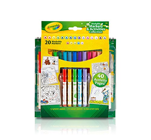 Crayola – 04 – 5720 – Set Aktivität und Filzstifte waschbar von CRAYOLA