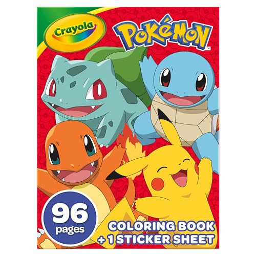 Crayola Coloring Book-Pokemon, 96 Pages 42732 Crayola Coloring Book-Pokemon, 96 Pages 42732 von CRAYOLA