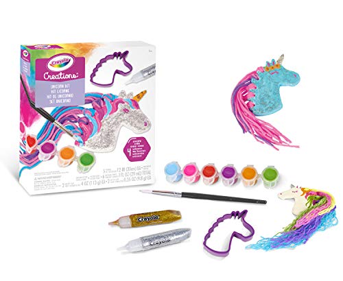 CRAYOLA Creations, Einhorn-Set, zum Gestalten bunter Einhörner mit Knete, Kreative Aktivität und Geschenk für Kinder, ab 8 Jahren, 04-1153 von CRAYOLA