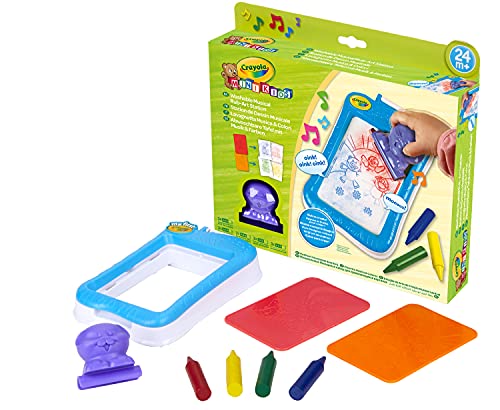 Crayola Mini Kids, Musik&Farbe Zeichentafel, Alter 24 Monate, Kreative Aktivität und Geschenk für Kinder, 81-1306 Crayola Mini Kids, Musik&Farbe Zeichentafel, Alter 24 Monate, Kreative Aktivität und Geschenk für Kinder, 81-1306 von CRAYOLA