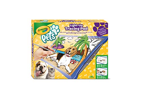 : Crayola Pets - Leuchttafel, Haustiere Bilder, Geschenke fϋr Tierfreunde, Kinder & Erwachsene von CRAYOLA