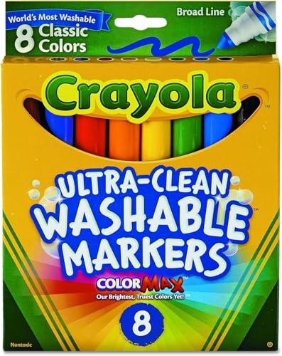 CRAYOLA Broad Line Washable Markers von CRAYOLA