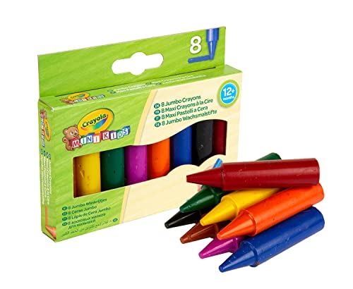 Crayola Wachsmalstifte extra dick 8 Stk. ab 1 Jahr von CRAYOLA