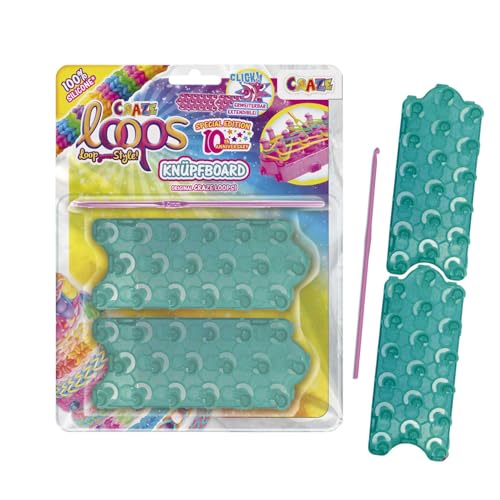 Craze loops 59753 Häkelnadel für Loom Bänder, Loops Knüpfboard, S von CRAZE loops