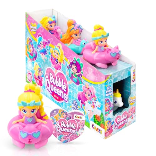 CRAZE Bubble Queens 6er Pack - Baby Badespielzeuge mit Spritzfunktion, 6 Bunte Figuren mit schwimmenden Ringen Einhorn, Narval, Katze, Flamingo, Pfau & Drache CRAZE Bubble Queens 6er Pack - Baby Badespielzeuge mit Spritzfunktion, 6 Bunte Figuren mit schwimmenden Ringen Einhorn, Narval, Katze, Flamingo, Pfau & Drache von CRAZE