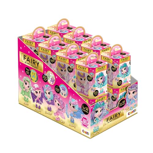 CRAZE Fairy In My Pocket Komplettes Thekendisplay | 16er Set Feen Puppen mit Flügel, 16x Feen Figuren zum Sammeln mit Spezialeffekten, Zahnfee Geschenke Mädchen CRAZE Fairy In My Pocket Komplettes Thekendisplay | 16er Set Feen Puppen mit Flügel, 16x Feen Figuren zum Sammeln mit Spezialeffekten, Zahnfee Geschenke Mädchen von CRAZE