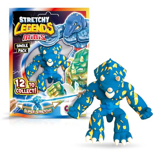 CRAZE Stretchy Legends Minis - Elastische Actionfiguren für Kinder, Klebrige & Dehnbare Superhelden Figuren zu Sammeln von CRAZE