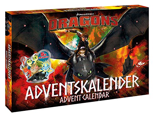 Craze 57323 - Adventskalender Dreamworks Dragons von CRAZE