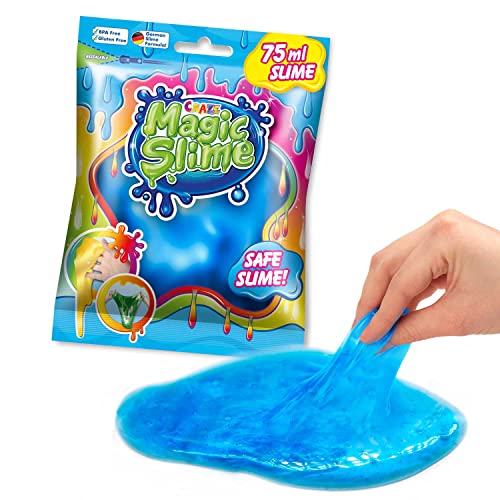 Craze Magic Slime Foilbag 75ml Bunter Schleim für Kinder | Magischer Kinderschleim im Beutel-Verschiedene Farbvariationen, 18583 von CRAZE