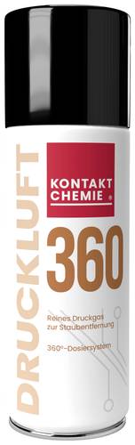 Kontakt Chemie DRUCKLUFT 360 33162-DE Druckluftspray nicht brennbar 200ml von Kontakt Chemie