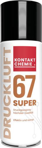 Kontakt Chemie DRUCKLUFT 67 SUPER 33191-DE Druckgasspray nicht brennbar 400ml von Kontakt Chemie